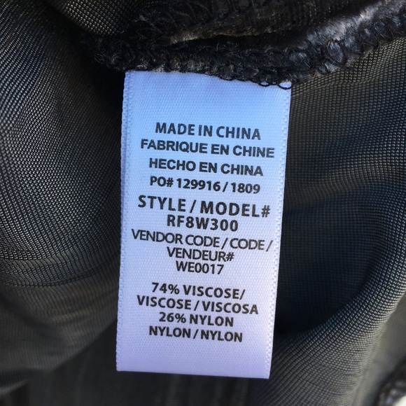 Splendid Dark Gray Soft Shimmery Top Short Sleeve - Picture 8 of 8